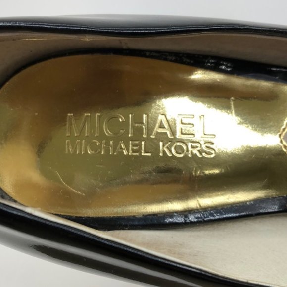 Michael Kors Black Round Toe Pumps / Heels 8.5 - Picture 8 of 8